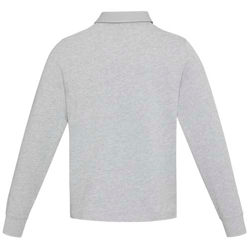 Sudadera tipo polo de rugby