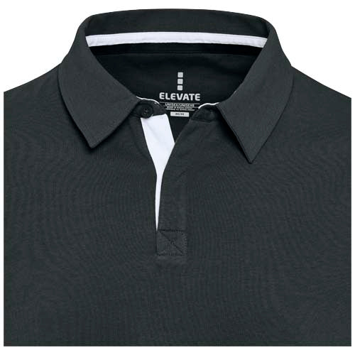 Sudadera tipo polo de rugby