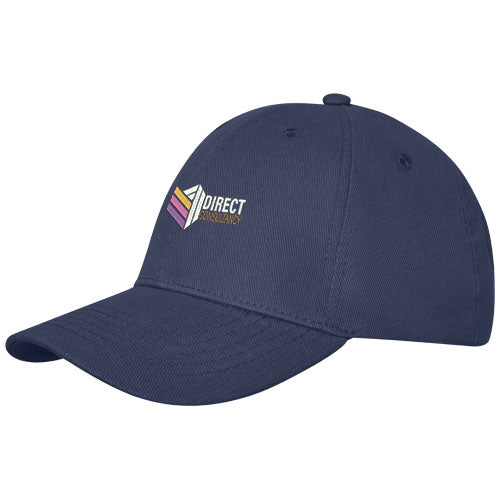 Gorra de 6 paneles de