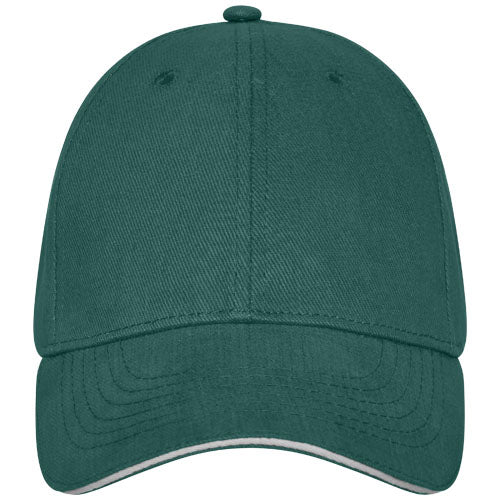 Gorra con ribete de 6