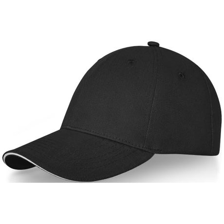 Gorra con ribete de 6 paneles