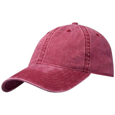 Gorra lavada de 6 paneles