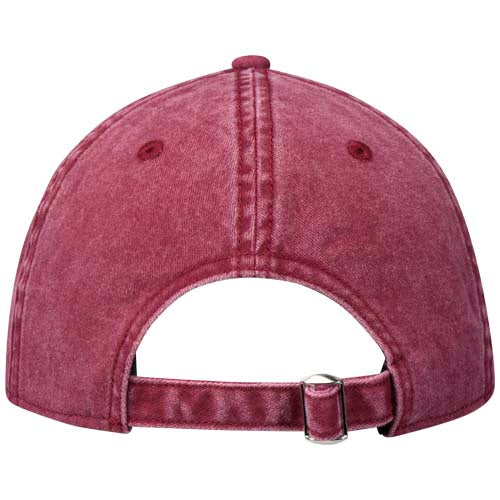 Gorra lavada de 6 paneles