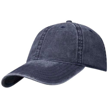 Gorra lavada de 6 paneles