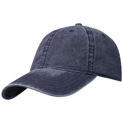 Gorra lavada de 6 paneles