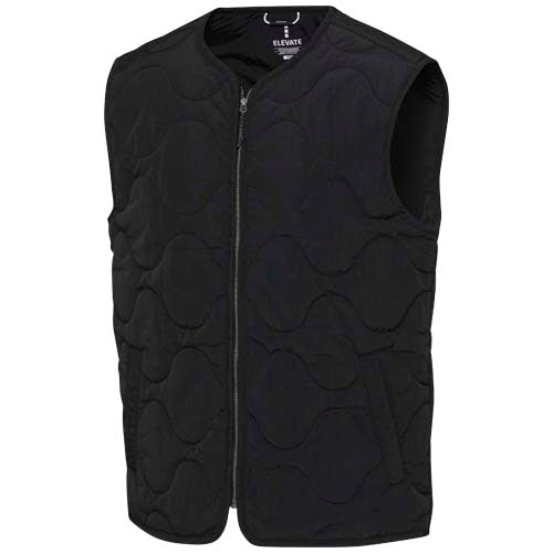 Chaleco acolchado unisex de material reciclado con certificado GRS
