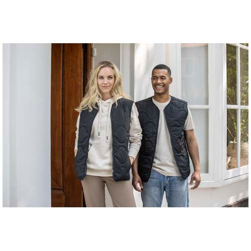 Chaleco acolchado unisex de material