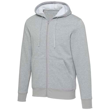 Sudadera sherpa con cremallera completa y capucha