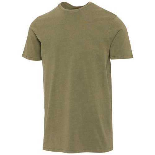 Camiseta de manga corta lavada