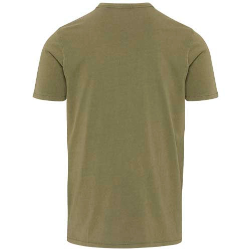 Camiseta de manga corta lavada