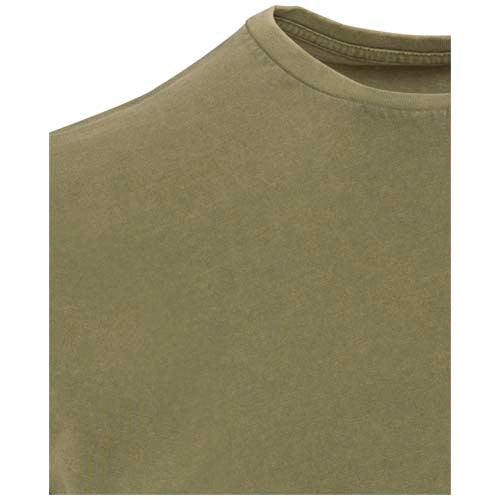 Camiseta de manga corta lavada