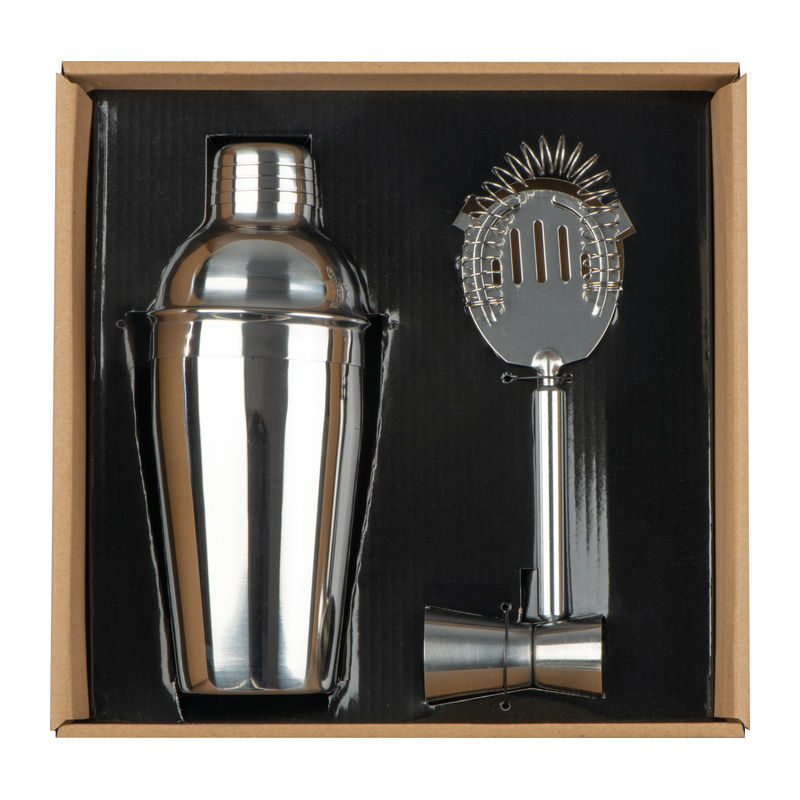 Set de Coctelería Metálico Messina