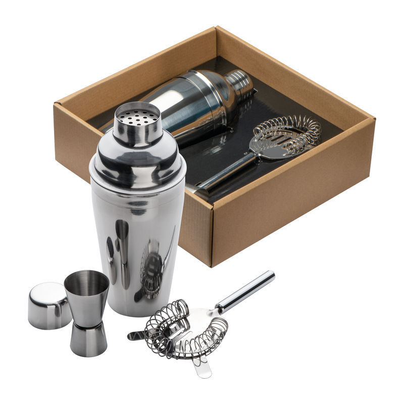 Set de Coctelería Metálico Messina