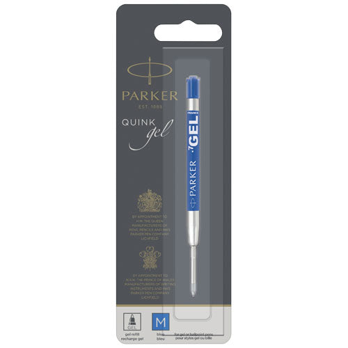 Parker recambio de bolígrafo de gel (tinta azul)