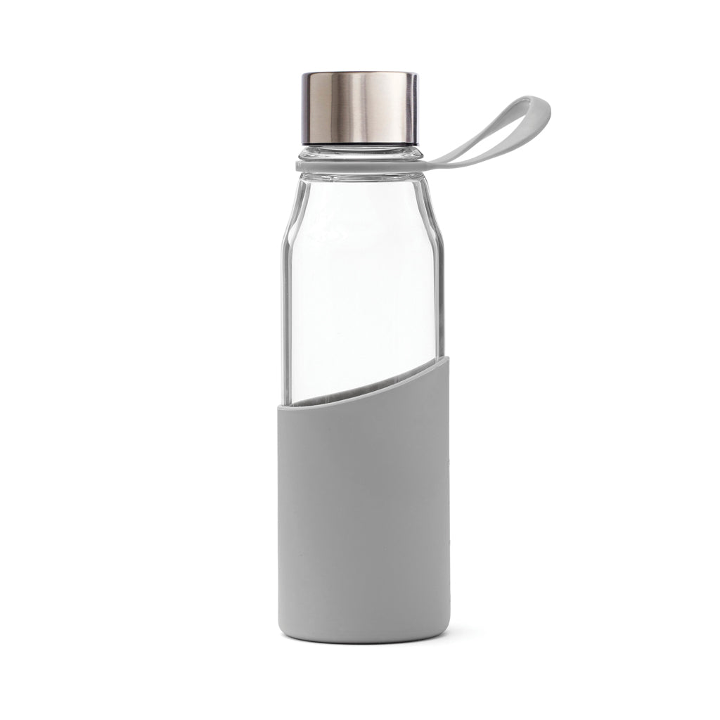 Botella de agua de vidrio