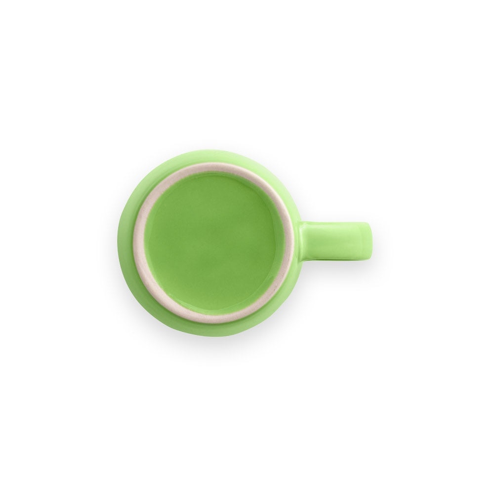 Taza de cerámica con acabado