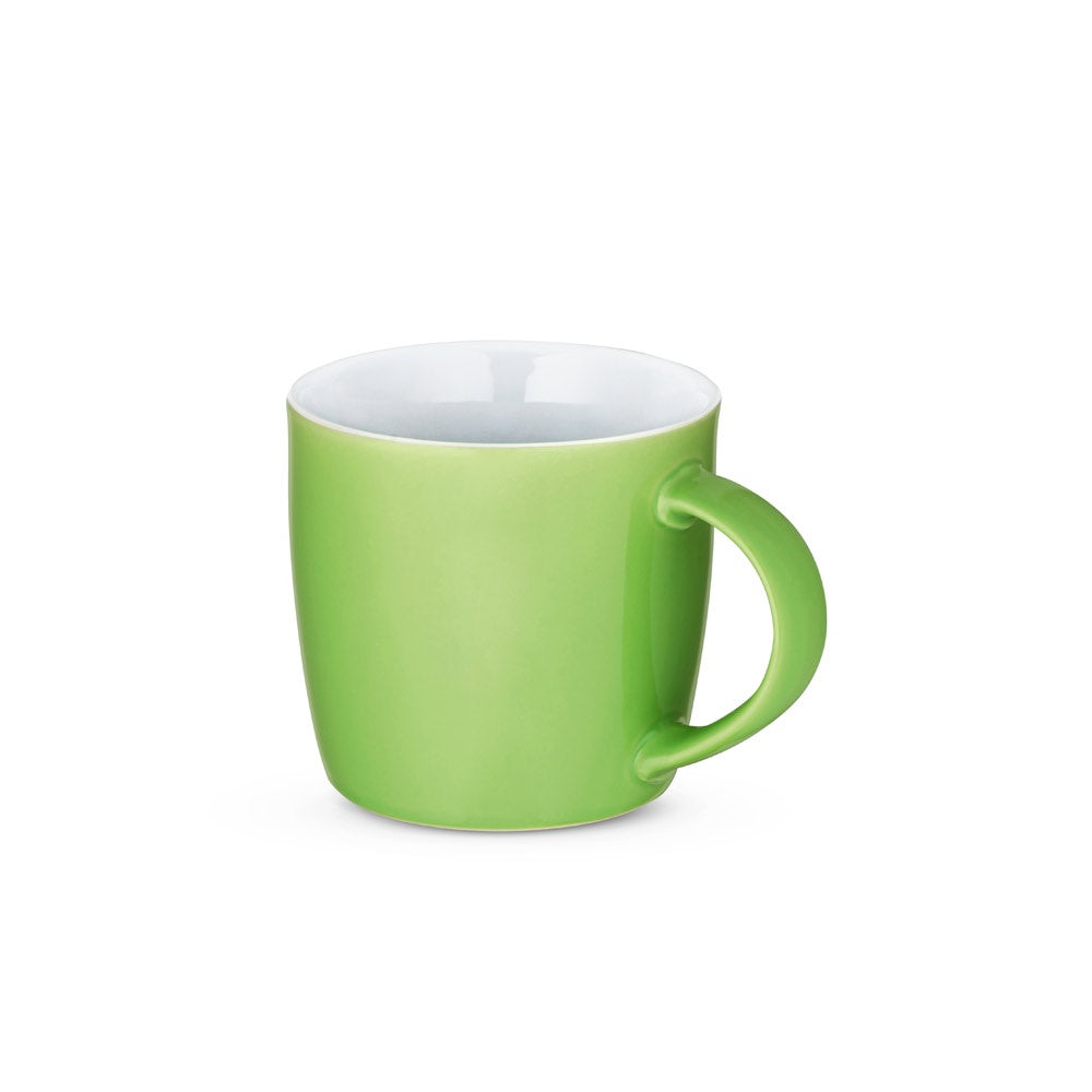 Taza de cerámica con acabado