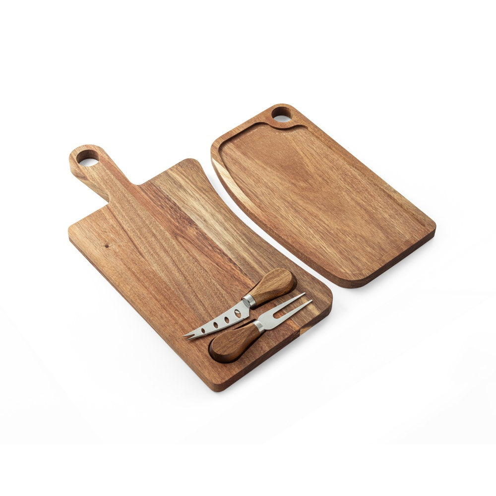 Tabla de madera de acacia