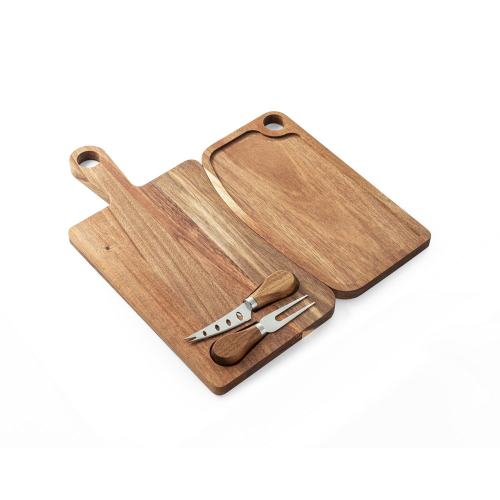 Tabla de madera de acacia