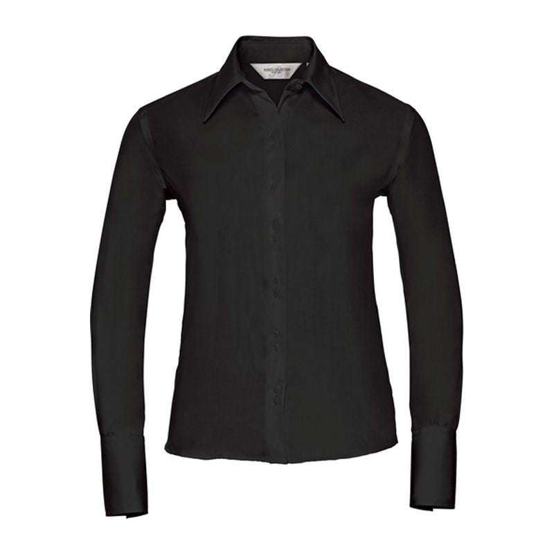 Blusa Russell Sin Planchado, Manga
