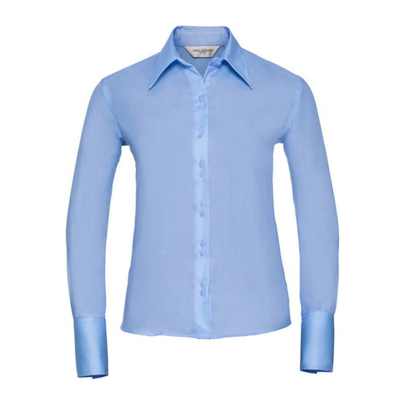 Blusa Russell Sin Planchado, Manga