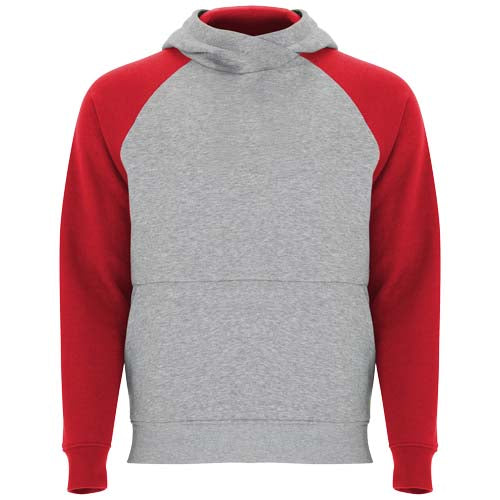Sudadera con capucha bicolor infantil