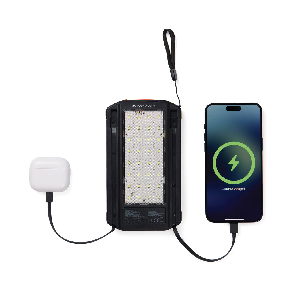 Powerbank solar 10.000 mAh Nordic