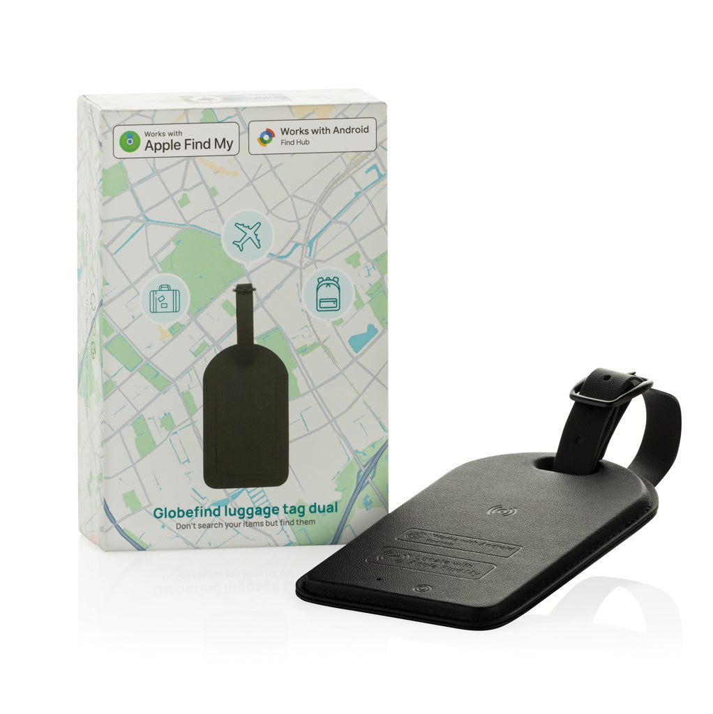Etiqueta equipaje Globefind Dual RCS