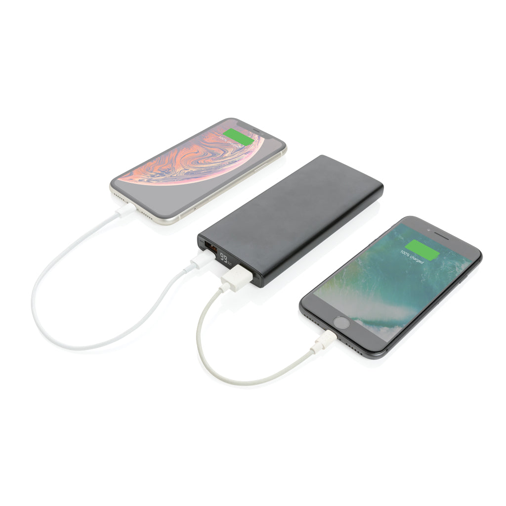 Powerbank PD aluminio 18W y