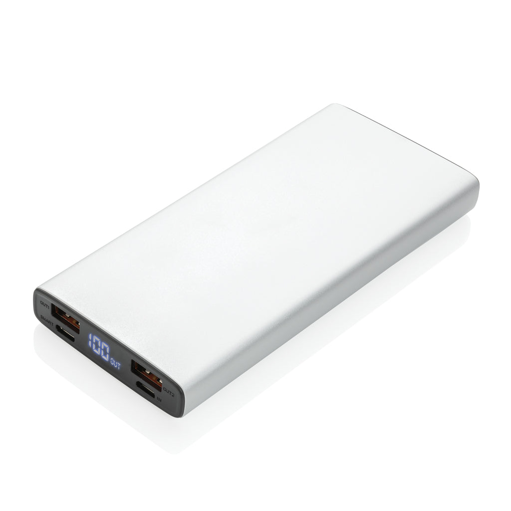 Powerbank PD aluminio 18W y