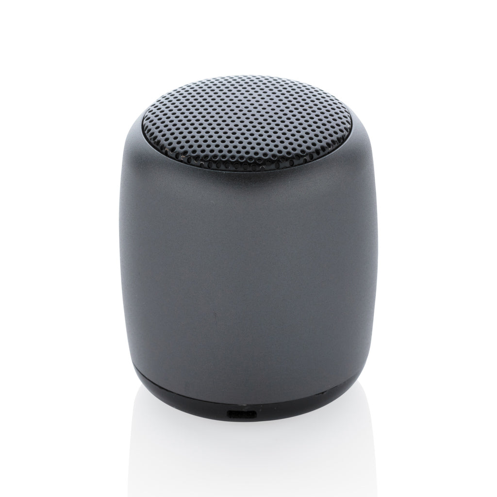 Mini altavoz inalámbrico de aluminio