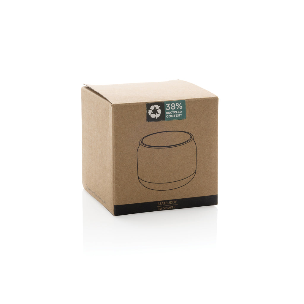 Altavoz BeatBuddy plástico reciclado 3W