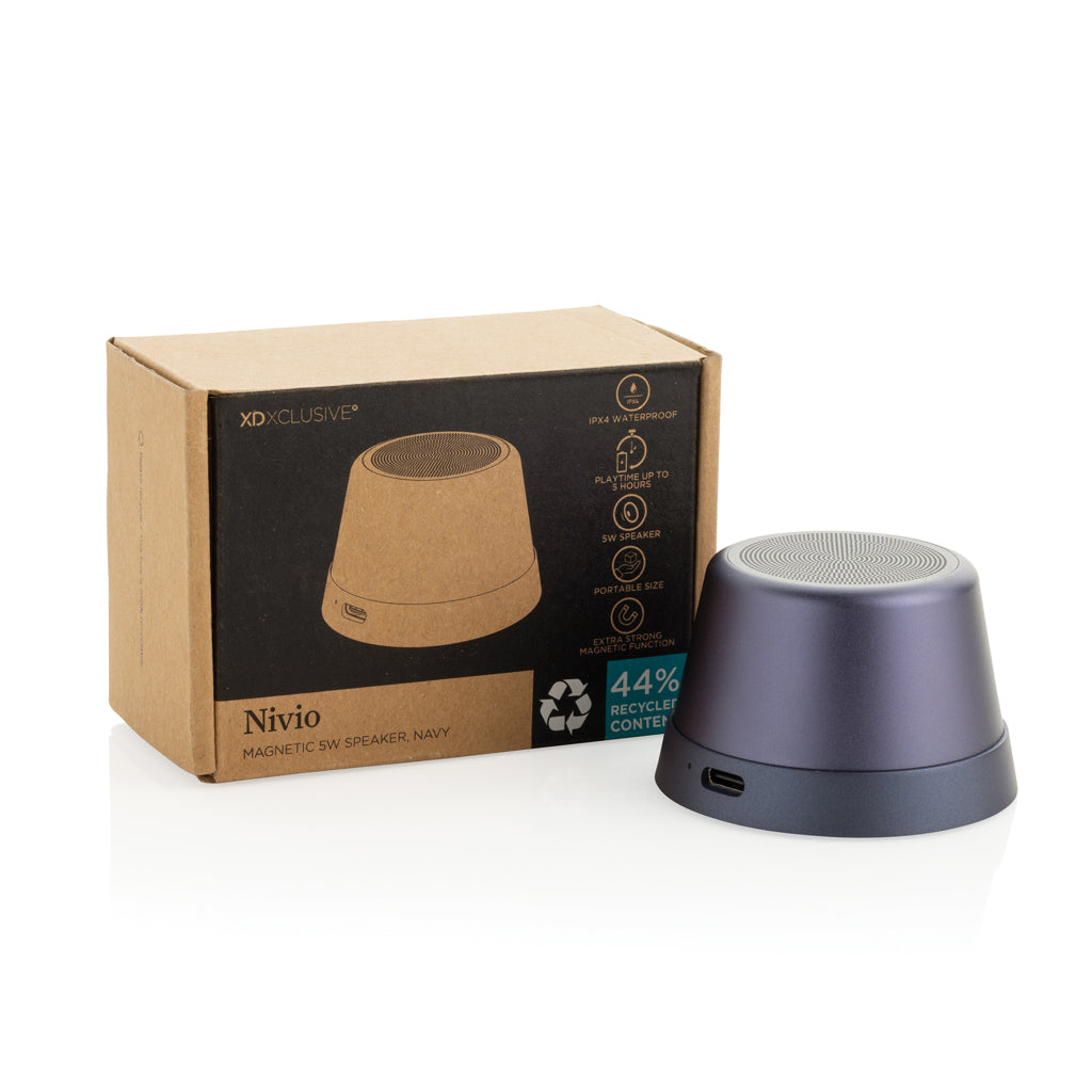 Altavoz magnético 5W de aluminio