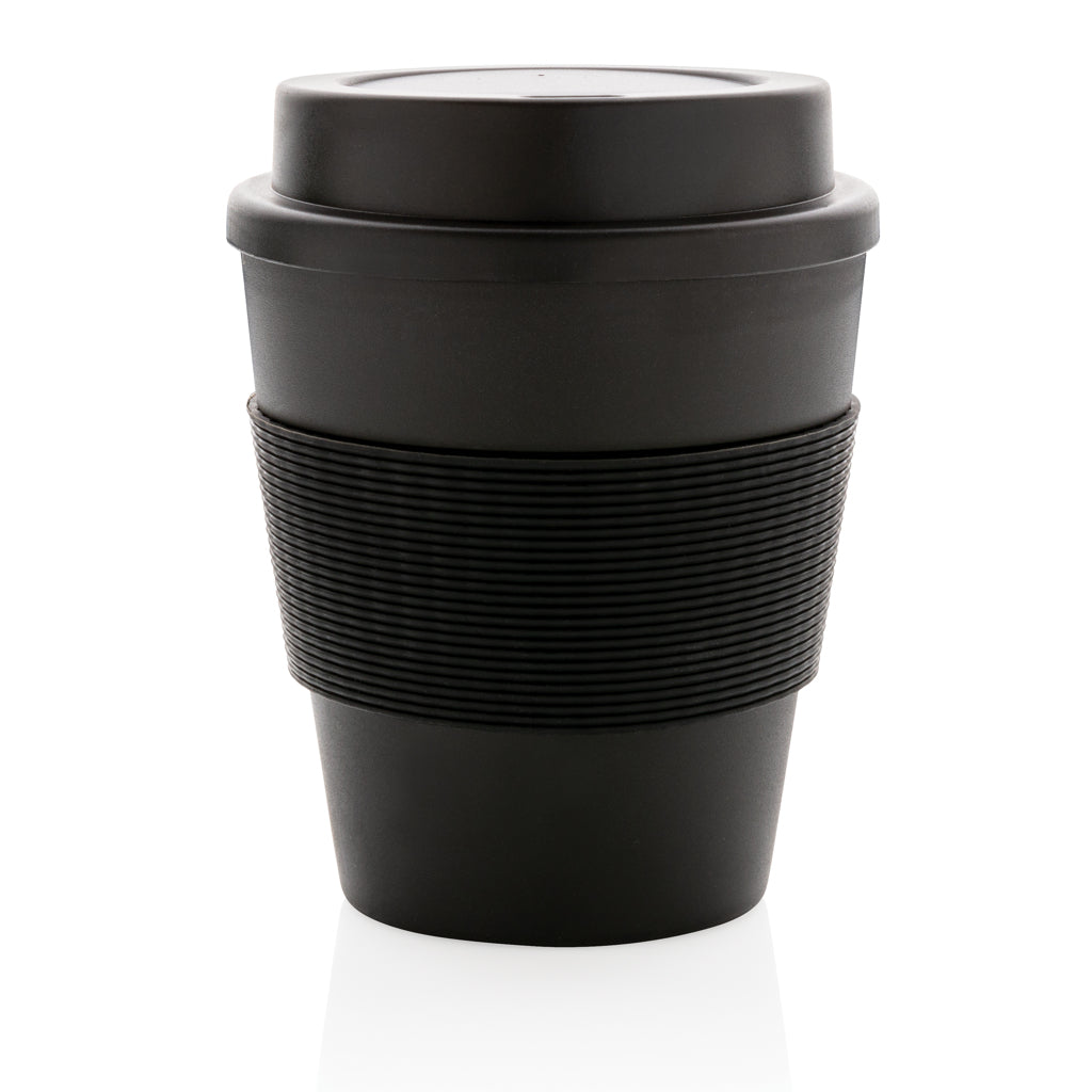 Taza de café reutilizable con tapa de rosca 350ml