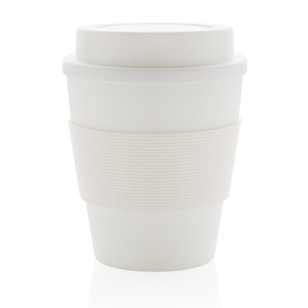 Taza de café reutilizable con tapa de rosca 350ml