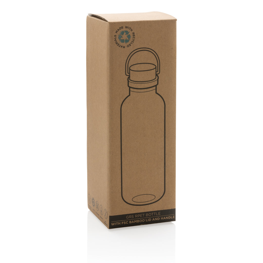 Botella RCS RPET con tapa