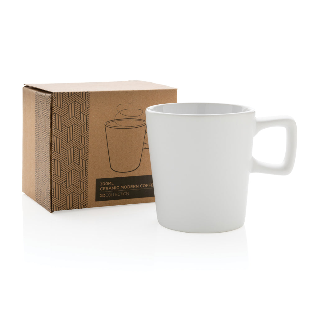 Taza moderna de café de