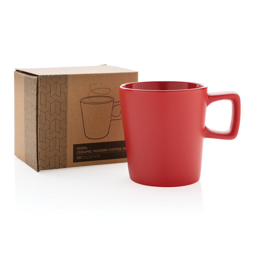 Taza moderna de café de