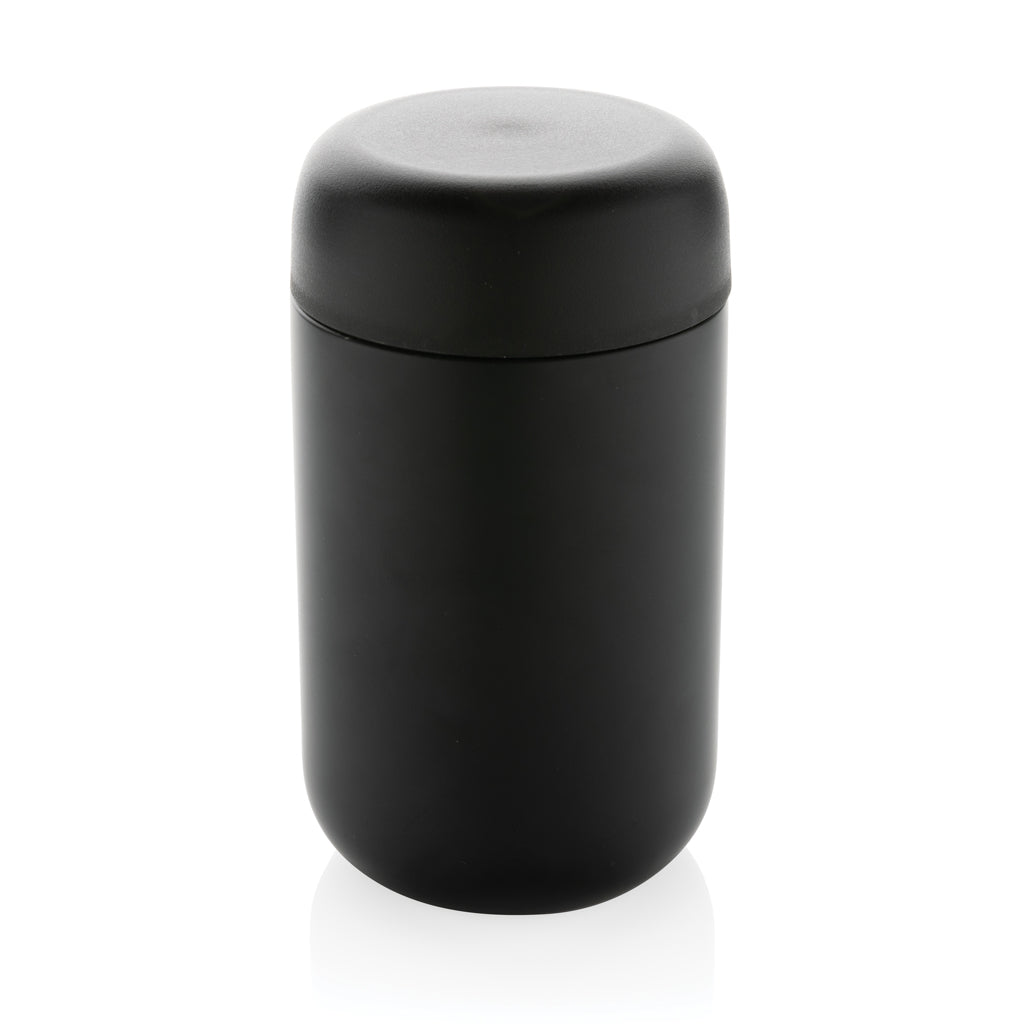 Vaso de acero inoxidable reciclado