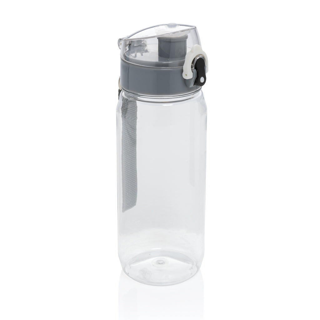 Botella de agua Yide antigoteo de PET reciclado RCS 600 ml