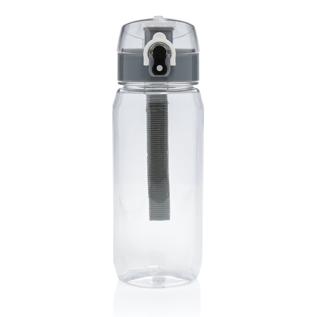 Botella de agua Yide antigoteo de PET reciclado RCS 600 ml