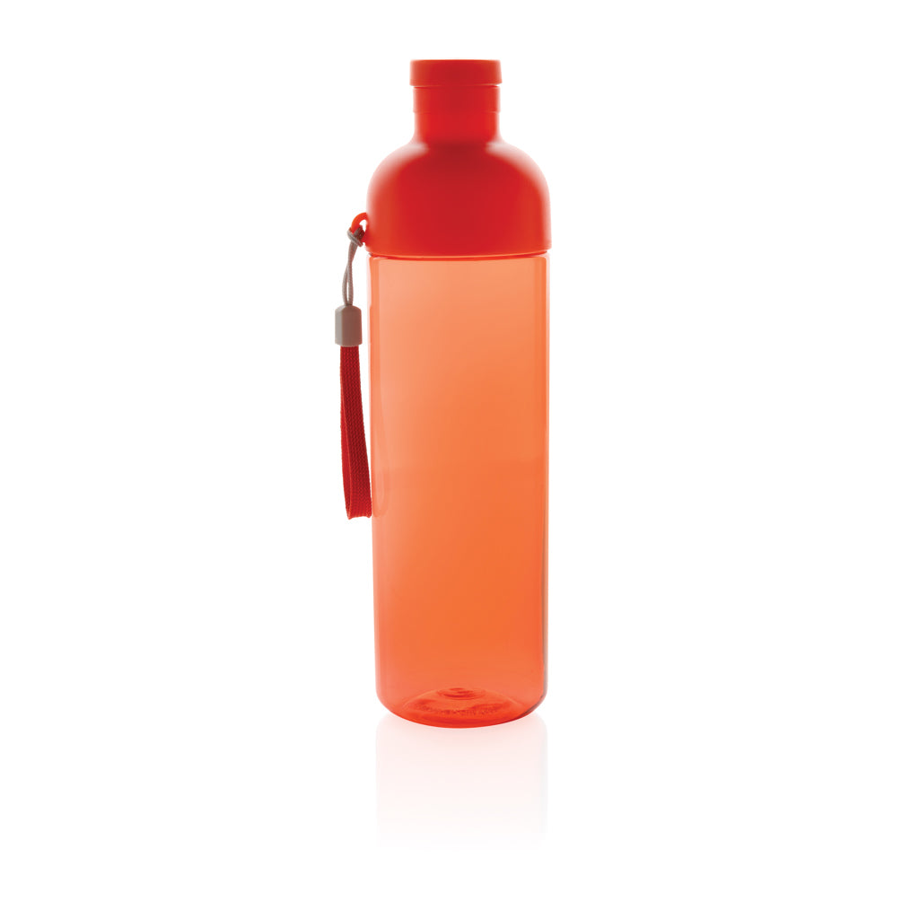 Botella de agua antigoteo PET reciclado Impact RCS 600 ml