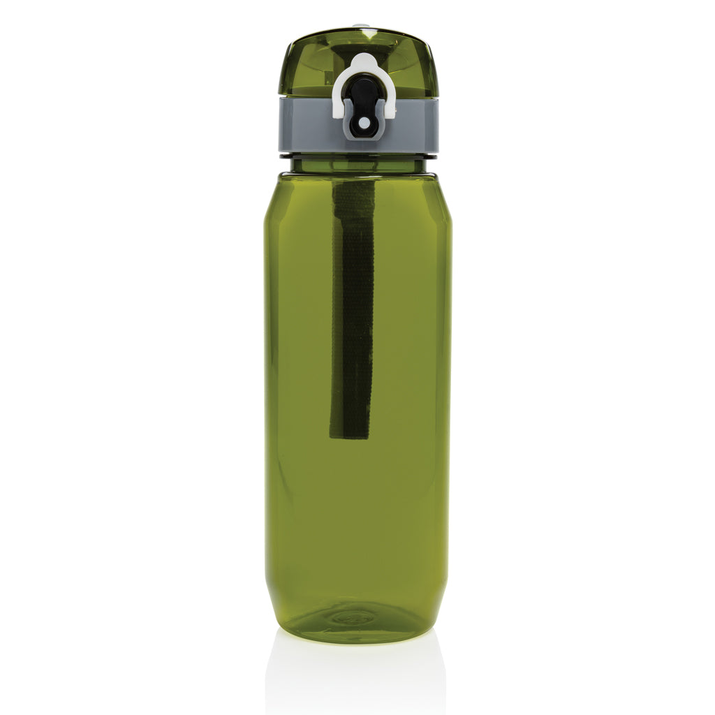 Botella de agua Yide antigoteo PET reciclado RCS 800 ml