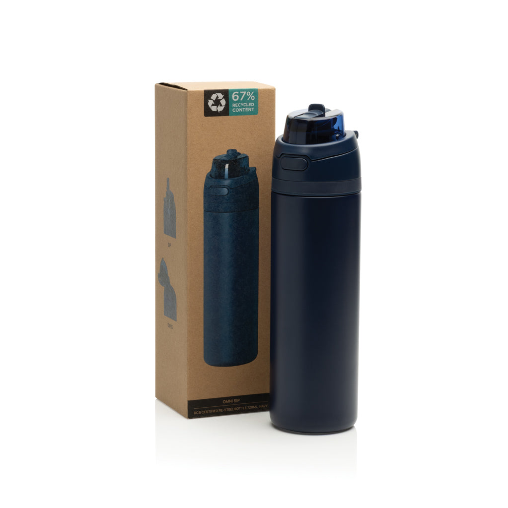 Botella con cerradura acero certificada Omni Sip RCS 720 ml