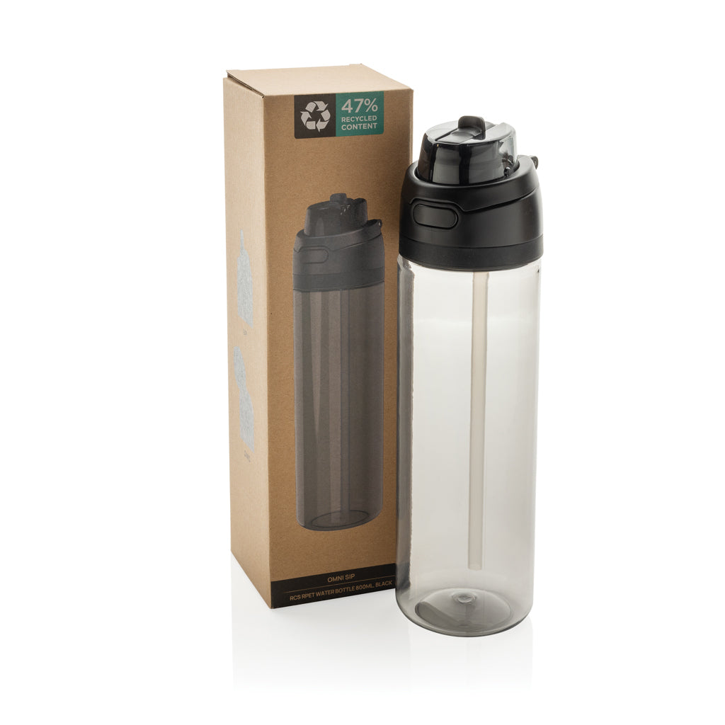 Botella de agua Omni Sip RCS RPET 800 ml