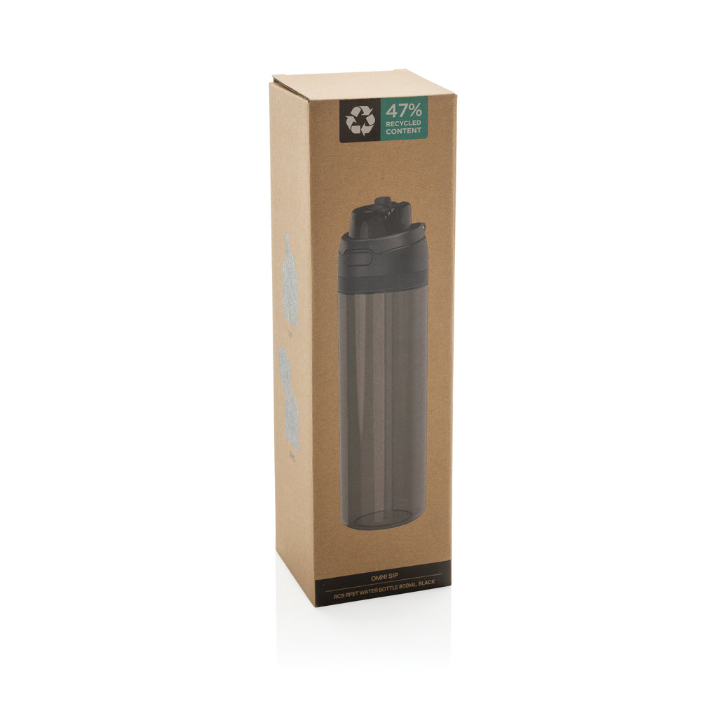 Botella de agua Omni Sip RCS RPET 800 ml