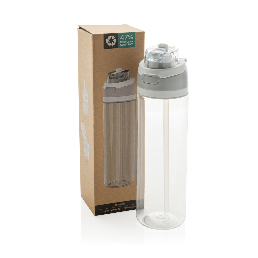 Botella de agua Omni Sip RCS RPET 800 ml