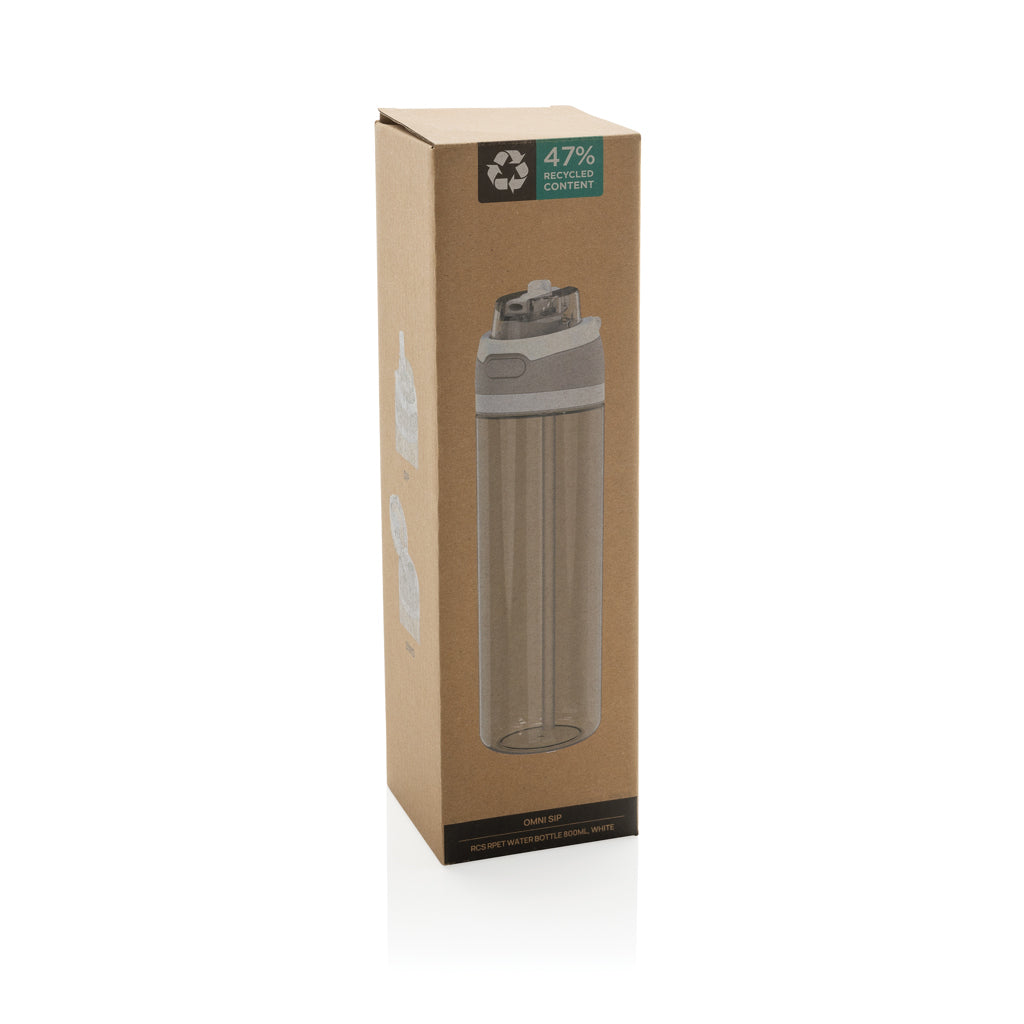 Botella de agua Omni Sip RCS RPET 800 ml