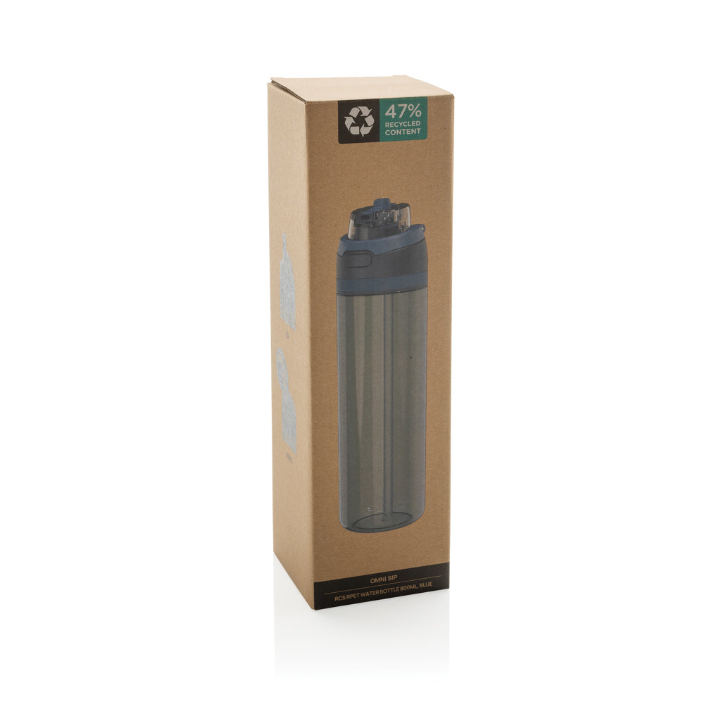 Botella de agua Omni Sip RCS RPET 800 ml