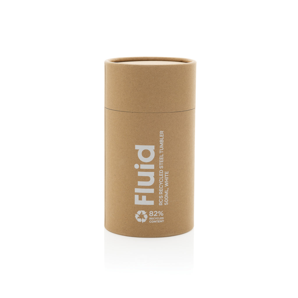 Vaso Fluid acero reciclado certificado RCS 500 ml